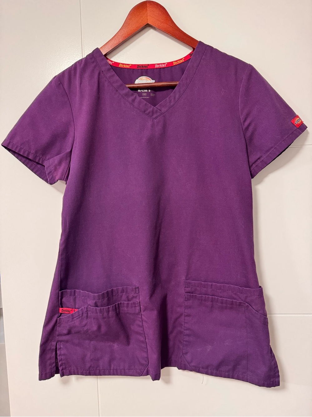 Dickies Deep Purple Scrub Set
